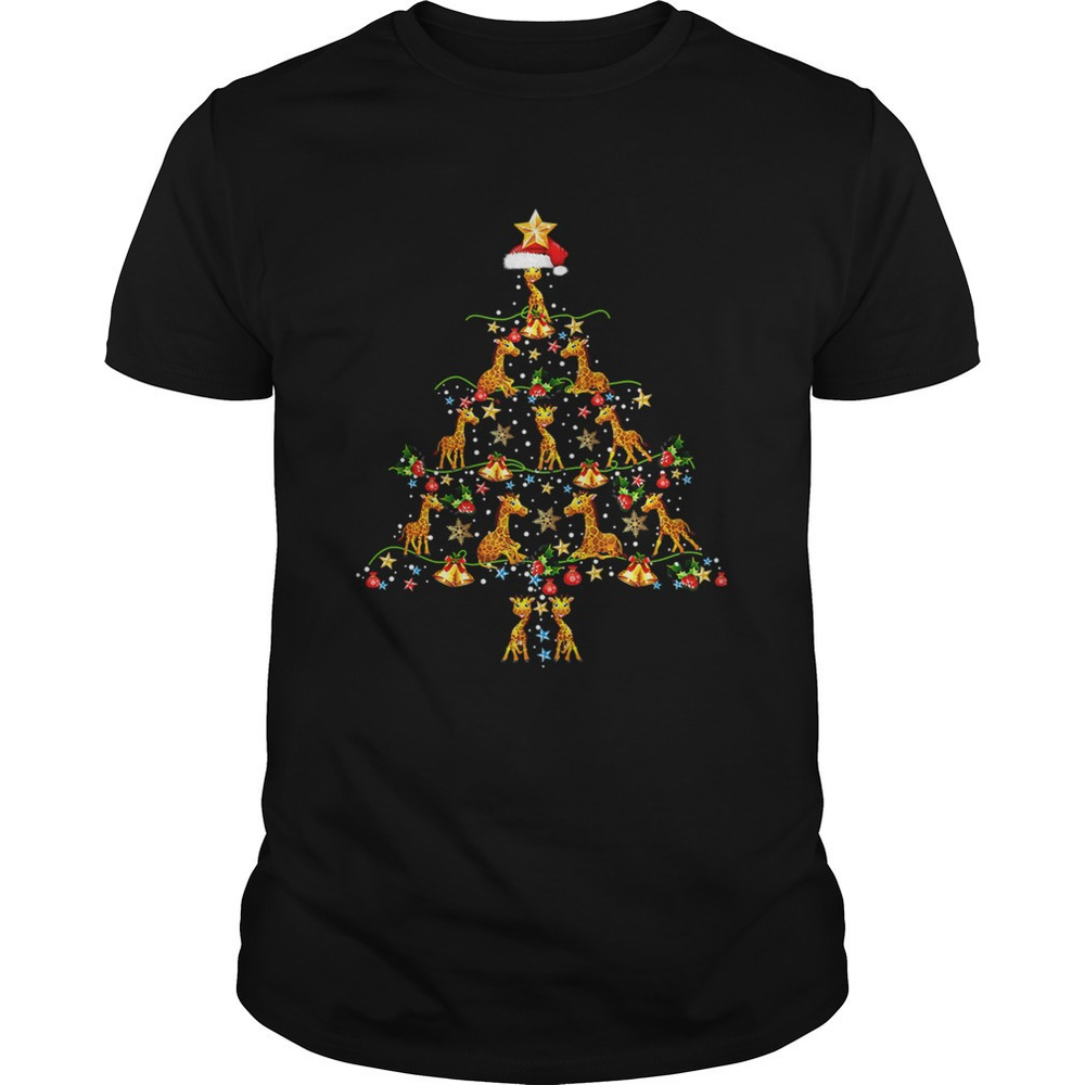 Giraffe Ornament Decoration Christmas Tree Shirt